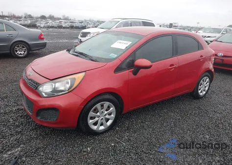 2012 Kia Rio5 Lx from USA, damaged, VIN KNADM5A39C6028728